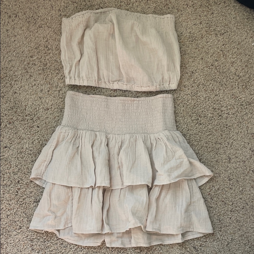 Universal Thread Cream Textured Fabric